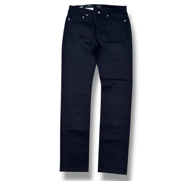 NWT Paul Smith PS Men’ Jeans Black Stretch Slim Fit 32x32(actual) 5 Pockets $375 - Picture 2 of 11